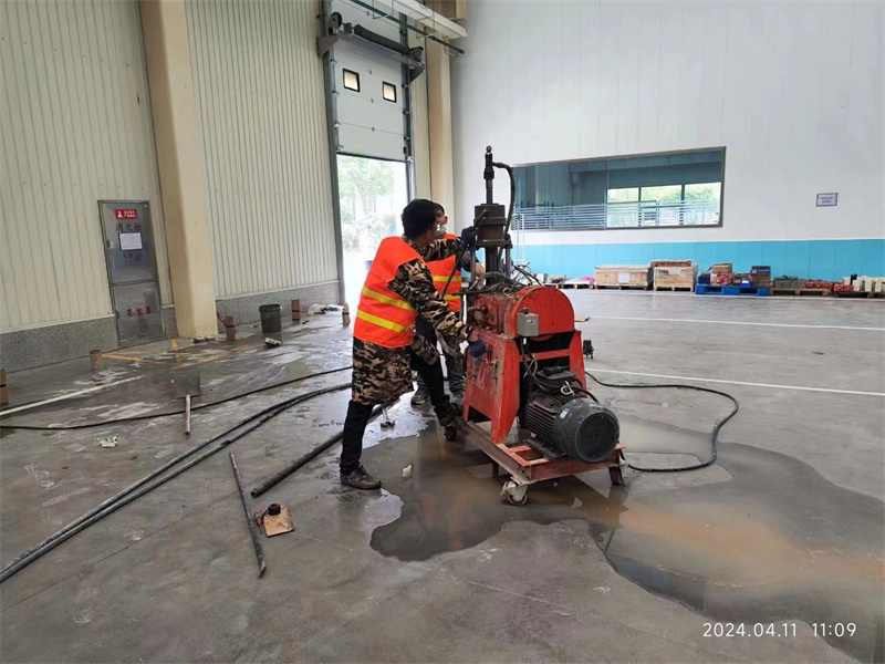 雷波厂房地面下沉塌陷注浆加固施工